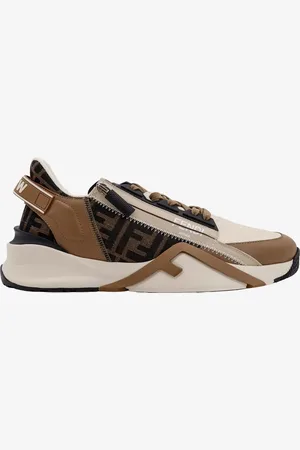 Fendi Sneakers flow in pelle con motivo ff - - gender_Man