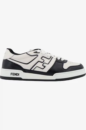 Fendi Sneakers in pelle con logo ff laterale - - gender_Man