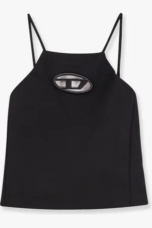 Diesel Top t-wilit con dettaglio oval d - - gender_Woman