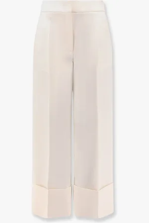 VALENTINO Pantalone in lana vergine e seta - - gender_Woman