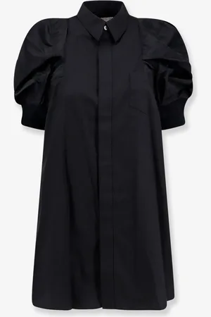 SACAI Camicia in cotone con manica a palloncino in nylon - - gender_Woman