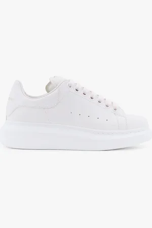 Alexander McQueen Sneakers larry in pelle con dettaglio logo posteriore - - gender_Woman