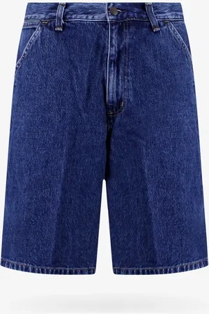 Carhartt Bermuda single knee in denim - - gender_Man