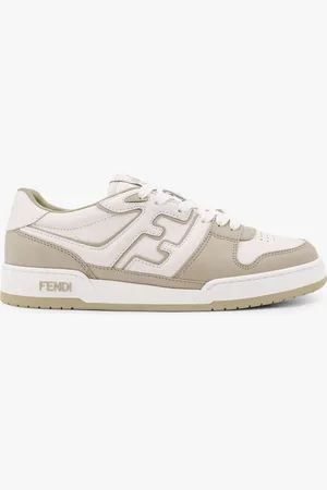Fendi Sneakers in pelle con logo ff laterale - - gender_Man
