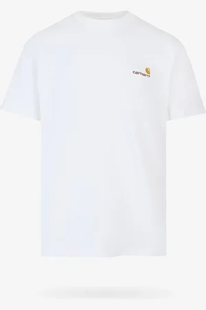 Carhartt T-shirt in cotone organico con logo frontale - - gender_Man