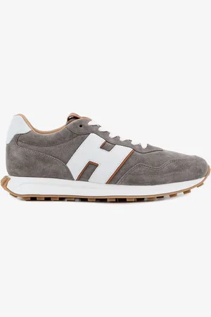 Hogan Sneakers in suede con iconico patch logo - - gender_Man