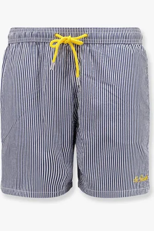 MC2 SAINT BARTH Boxer mare in nylon patmos con stampa seersucker stripes - - gender_Man