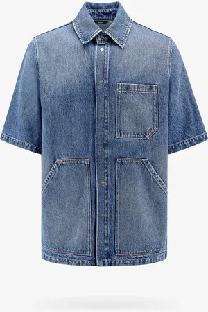 Fendi Camicia oversize in denim - - gender_Man
