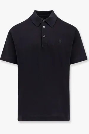 Givenchy Maglia polo in cotone piqué con ricamo 4g - - gender_Man