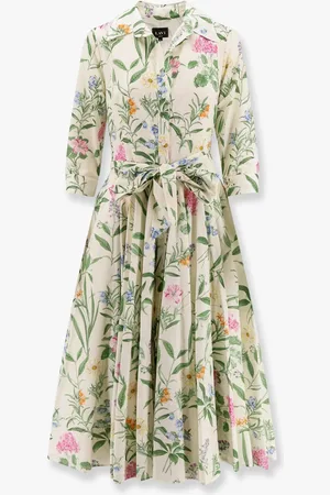 Lavi Abito chemisier spritz in cotone con stampa multicolor - - gender_Woman