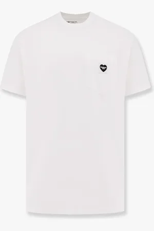 Carhartt T-shirt in cotone organico con patch iconico - - gender_Man