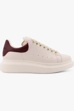 Alexander McQueen Sneakers oversize in pelle con patch posteriore in contrasto - - gender_Woman
