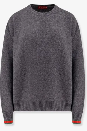 Gucci Maglia in lana e cashmere con dettagli web - - gender_Woman