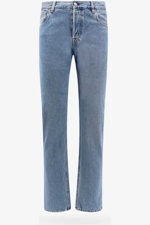 Gucci Jeans in cotone con patch logo posteriore - - gender_Man