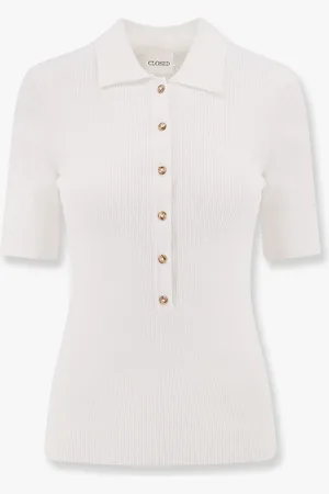 Closed Polo in cotone e cachemire a costine - - gender_Woman
