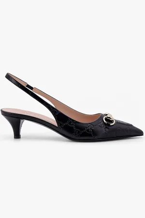 Gucci Décolleté in pelle con iconico morsetto in metallo - - gender_Woman
