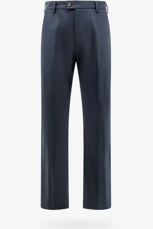 Alexander McQueen Pantalone in cotone con dettaglio logo - - gender_Man