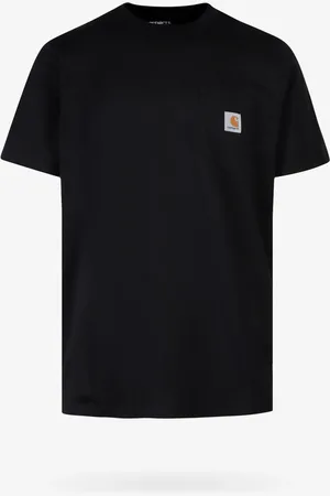 Carhartt T-shirt pocket in cotone con patch logo - - gender_Man
