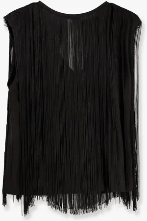 NUDE Maglia in cotone e viscosa con frange - - gender_Woman