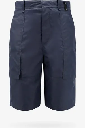 Fendi Bermuda in misto cotone con dettaglio ff - - gender_Man