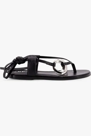 ALOHAS Sandali infradito morosia in pelle con anello in metallo - - gender_Woman