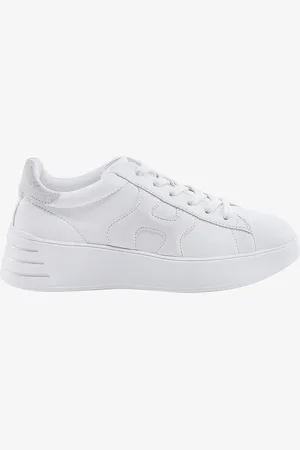 Hogan Sneakers in pelle con patch glitterato - - gender_Woman