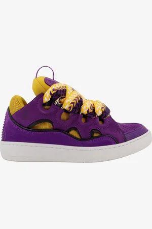 Lanvin Sneakers curb light in suede - - gender_Woman