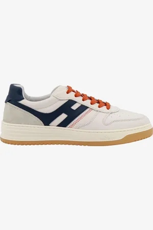 Hogan Sneakers h630 in pelle con monogramma in contrasto - - gender_Man