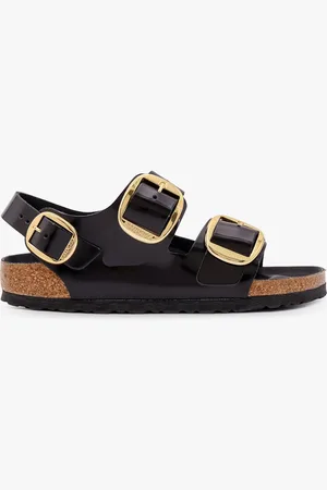 Birkenstock Sandali milano big buckle in vernice - - gender_Woman