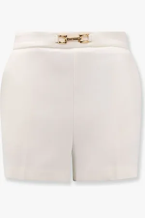 Elisabetta Franchi Shorts con dettaglio morsetto logato - - gender_Woman