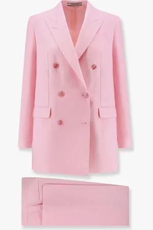 TAGLIATORE Tailleur in misto cotone e lino con revers a lancia - - gender_Woman