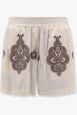 Lavi Shorts in misto cotone con ricamo in contrasto - - gender_Woman