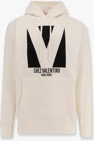VALENTINO Felpa in cotone con stampa chez - - gender_Man