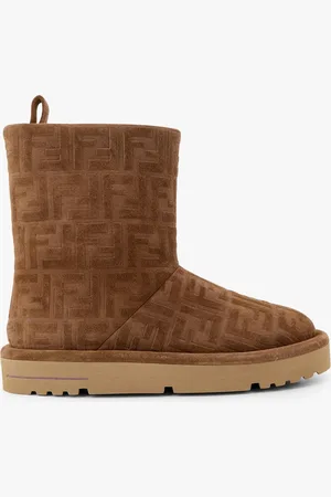 Fendi Stivali apres chic in suede ff - - gender_Woman