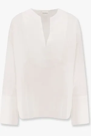 Closed Camicia in cotone a righe con collo rotondo - - gender_Woman
