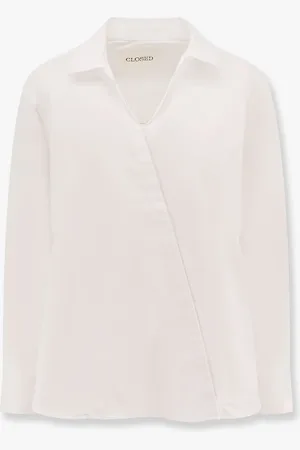 Closed Camicia in cotone con chiusura asimmetrica - - gender_Woman