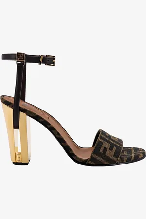 Fendi Sandali Delfina in tessuto FF - - gender_Woman