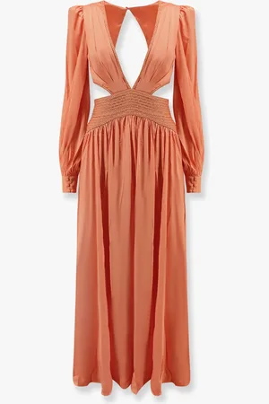 PATBO Abito lungo satin sunset con dettagli cut-out - - gender_Woman