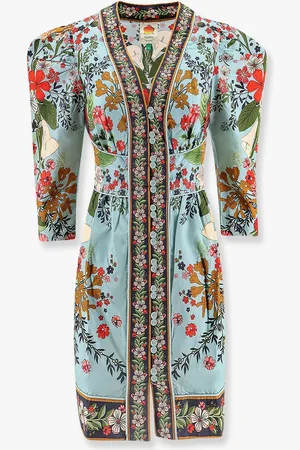 Farm Rio Abito mini beauty bouquet in cotone - - gender_Woman