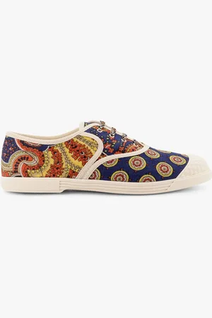 VALENTINO GARAVANI Sneakers bay by bay in tessuto denim con motivo voyage imaginaire - - gender_Man