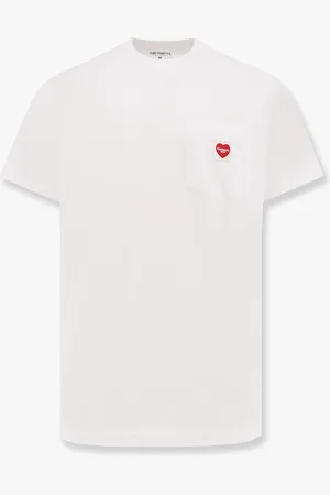 Carhartt T-shirt in cotone organico con patch iconico - - gender_Man