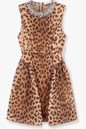 ZIMMERMANN Vestito mini in lino e seta con stampa - - gender_Woman