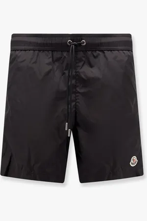 Moncler Boxer mare in nylon con patch logo frontale - - gender_Man