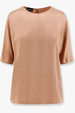 Giorgio Armani Top in eco-viscosa e cupro - - gender_Woman