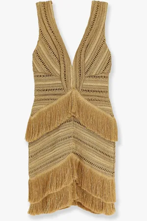 PATBO Mini abito pampas con ricamo e frange - - gender_Woman