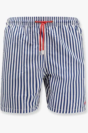 MC2 SAINT BARTH Boxer mare in nylon riciclato con stampa gustavia stripes - - gender_Man