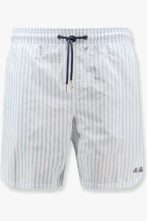 MC2 SAINT BARTH Boxer mare in nylon riciclato con stampa gustavia stripes - - gender_Man