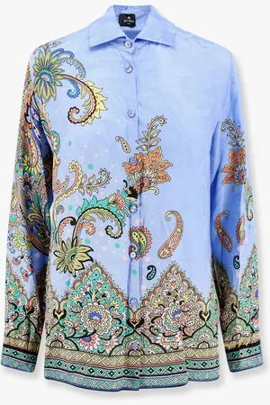 Etro Camicia in viscosa e seta con motivo iconico - - gender_Woman