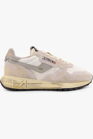 Autry Sneakers reelwind low-top effetto used in suede e nylon - - gender_Woman