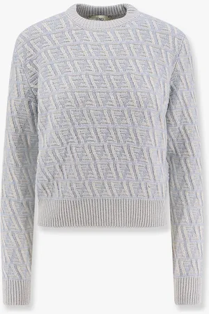 Fendi Maglia crop in lana e cashmere ff - - gender_Woman